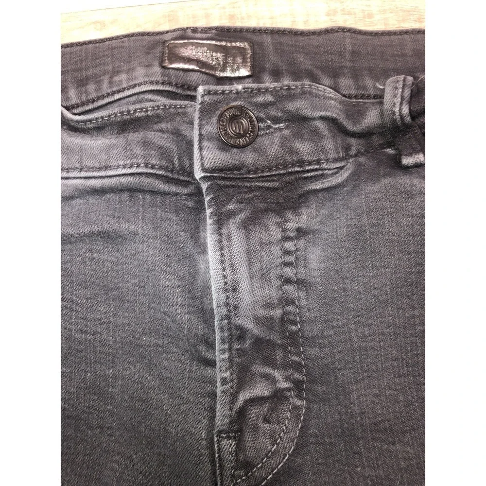 Mother Jeans‎ Women's 29 Black The Charmer Skinny Ankle Denim